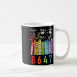 Blommigt Foxglove Daisy Tulip Bok Älskare Kaffemugg<br><div class="desc">Blommigt Foxglove Daisy Tulip Bok Älskare</div>