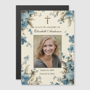 Blommigt Funeral Photo Memorial Prayer