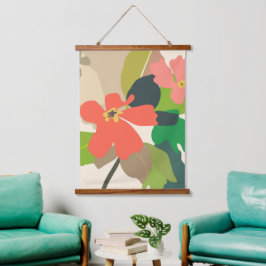 Blommigt Garden Färg Blocks