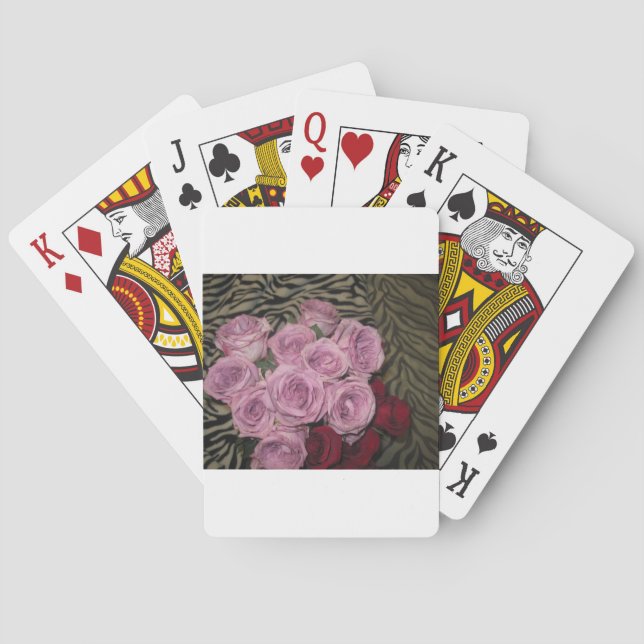 Blommigt Garden Spel Kort (Baksidan)