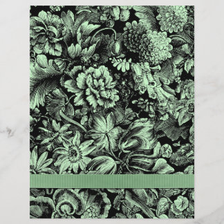 Blommigt/Garden Stationery [2-sidig, styrd] Reklamblad