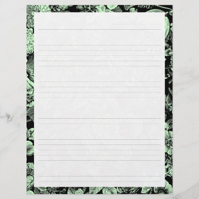Blommigt/Garden Stationery [Regel] (Framsida)