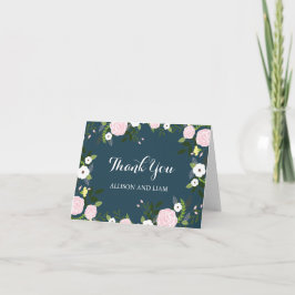 Blommigt Garden Tackkort-kort Tack Kort
