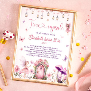 Blommigt Garden Time Capsule Poster