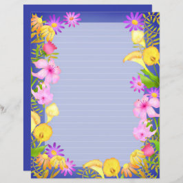 Blommigt Garden Violet