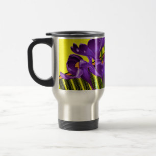 Blommigt/geometrisk design resemugg