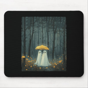Blommigt Ghost Holds Parbrella par Spooky Season W Musmatta