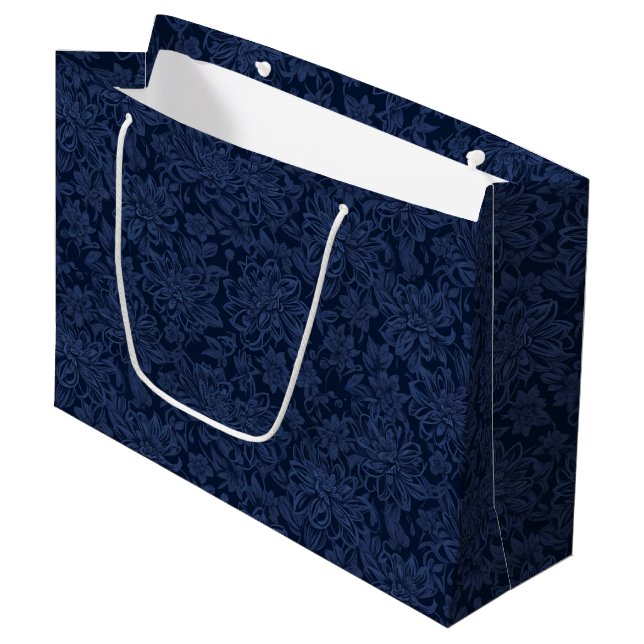 Blommigt Gift Bag (Framsidan Vinklad)
