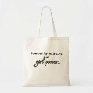 Blommigt Girl Power Tygkasse