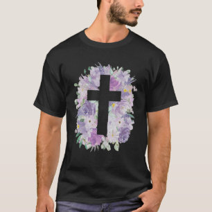 Blommigt Glad påsk-dagen i Kor, nedre Älskare f T Shirt