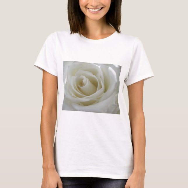 Blommigt glöd t-shirt (Framsida)