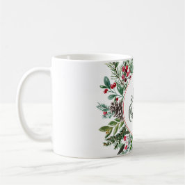 Blommigt God jul Kaffemugg