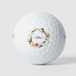 Blommigt Golf Bollar
