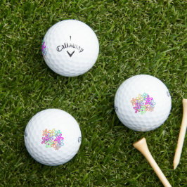 Blommigt Golf Bollar