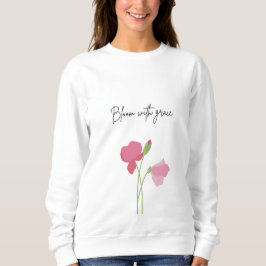 Blommigt Grace Sweatshirt T Shirt