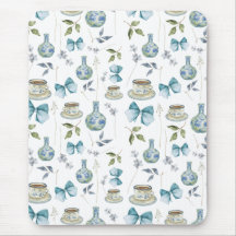 Blommigt: GrandMillennium Watercolor Bow Mouse Pad