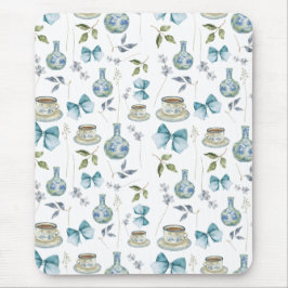 Blommigt: GrandMillennium Watercolor Bow Mouse Pad Musmatta