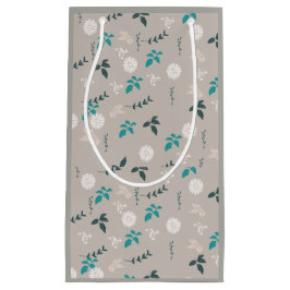 blommigt grått Gift-säckar