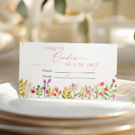 Blommigt Greenery Rustic Hur många kanarier Tilläggskort