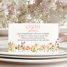 Blommigt Grey Rustic Baby Shower Visning Shower