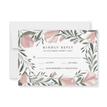 Blommigt Grey Vintage Rustic Bröllop OSA Cards