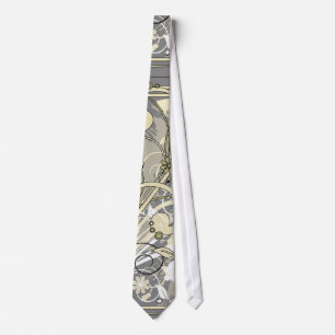 blommigt grunge slips