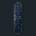 Blommigt Guitar Skateboard<br><div class="desc">Blommor Guitar Skateboard MIGNED Art Painting</div>