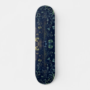 Blommigt Guitar Skateboard