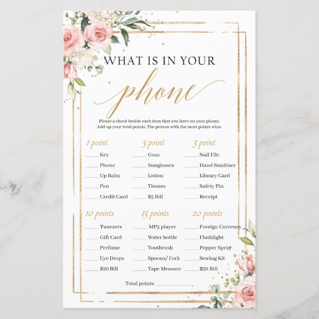  Blommigt Guld Geometric What in Your Mobil (Framsida)