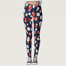 Blommigt Harmony Leggings av Charles Goy