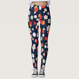 Blommigt Harmony Leggings av Charles Goy