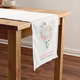 Blommigt Heart Personlig Bröllop