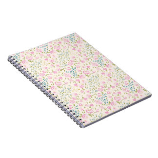 Blommigt Heaven Notebook Anteckningsbok