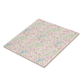 Blommigt Heaven Tile Kakelplatta