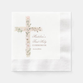 blommigt Heliga kor Första kommissionen Pappersservett