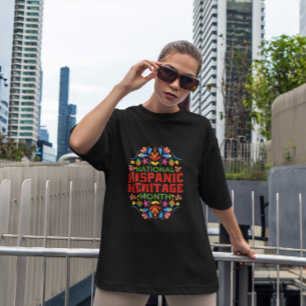 Blommigt Hispanic Heritage T Shirt