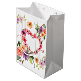 Blommigt hjärta och blommor