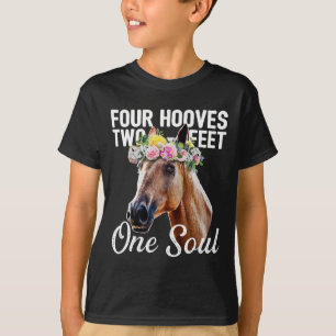 Blommigt Horse Equestrian Farm Gift T Shirt