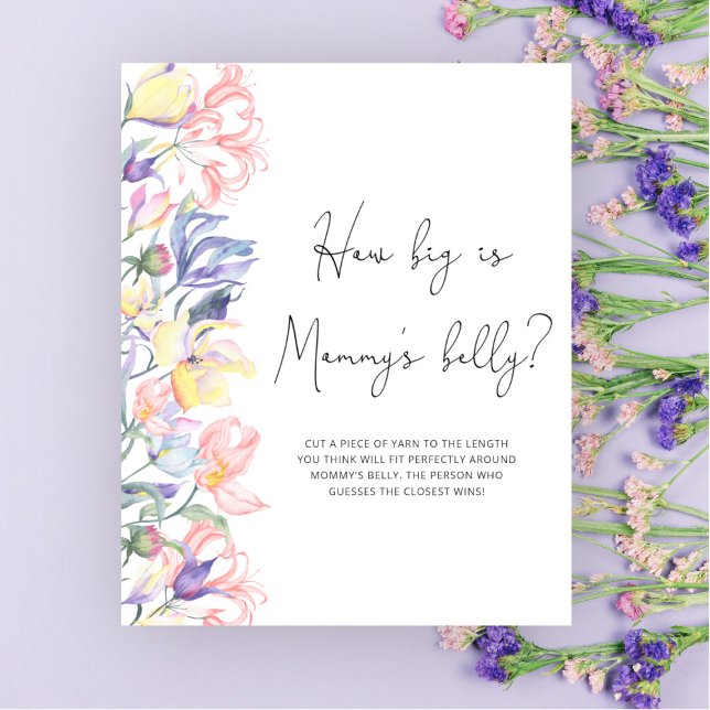 Blommigt Hur stort är mamma Blocky-spelet Poster (Skapare uppladdad)