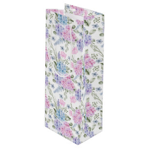 Blommigt Hydrangea Gift Bag