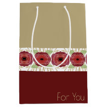 Blommigt i Burgundy med Pinks