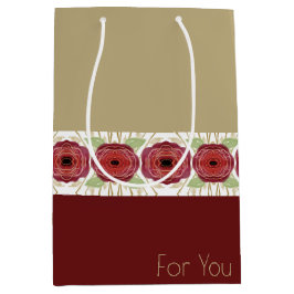 Blommigt i Burgundy med Pinks