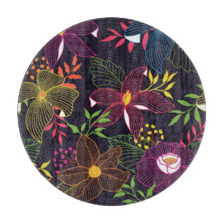 blommigt i elegant, sömlös mönster, konstnärlig de