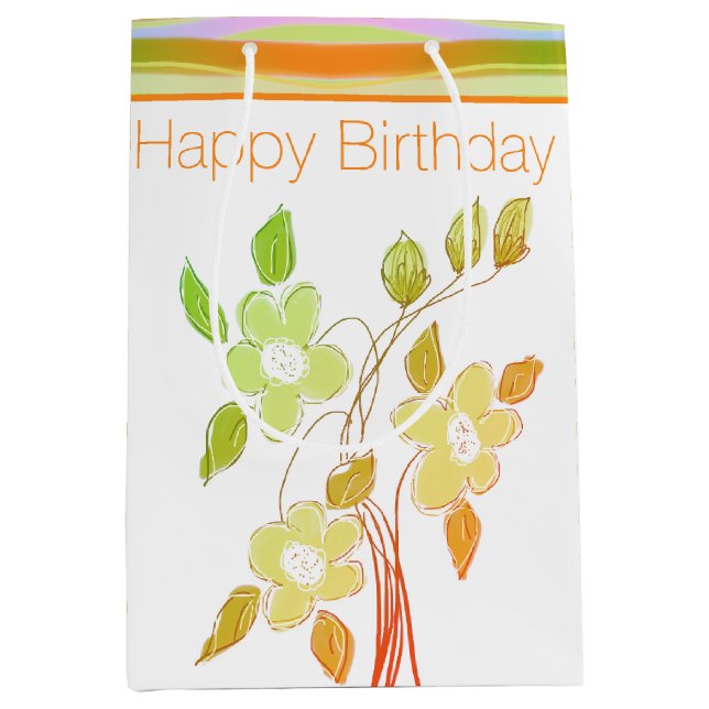 Blommigt i förhållande till Orange (Framsidan)