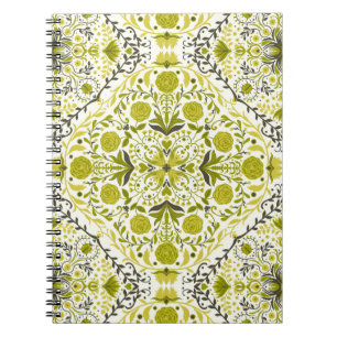 BLOMMIGT i GRÖNT Anteckningsbok