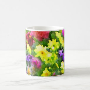 Blommigt Impression Kaffemugg