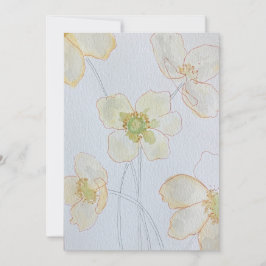 blommigt inbjudningar