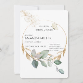 Blommigt Inbjudningskort för möhippan