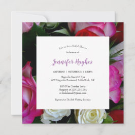 Blommigt Inbjudningskort för möhippan