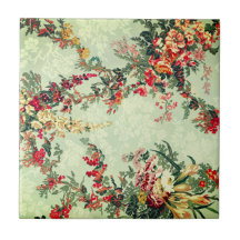 Blommigt Industrikonst under 1800-talet